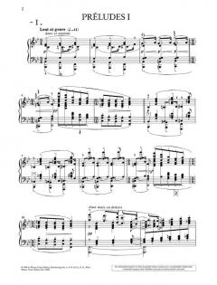 Préludes Band 1 von Claude Debussy 