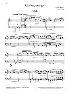 Suite bergamasque von Claude Debussy 