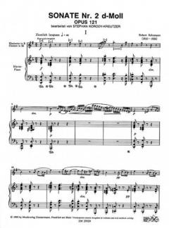 Sonate d-Moll op. 121/2 von Robert Schumann 