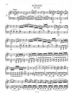 Klaviersonaten Band 1 von Wolfgang Amadeus Mozart im Alle Noten Shop kaufen - UT50226