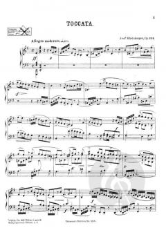 Toccata e-Moll op. 104 von Joseph Gabriel Rheinberger 