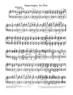 Impromptu op. posth. 142 D 935 von Franz Schubert 