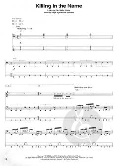 Bass Recorded Versions (Rage Against The Machine) 