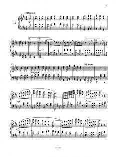 Papillons op. 2 von Robert Schumann 