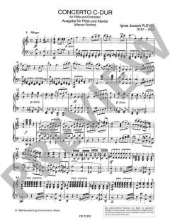Concerto C-Dur von Ignaz Pleyel 