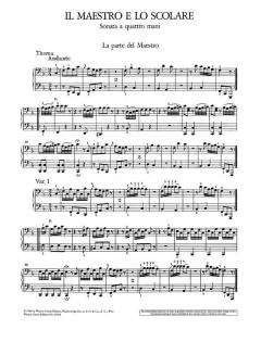 Il Maestro e lo Scolare von Joseph Haydn 