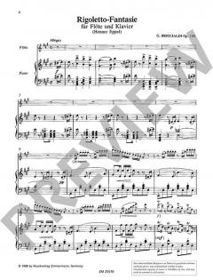 Rigoletto-Fantasie op. 106 von Giulio Briccialdi 