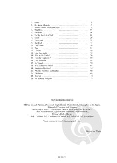 Die Weise von Liebe und Tod des Cornets Christoph Rilke von Frank Martin 