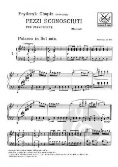 Pezzi Sconosciuti von Frédéric Chopin 