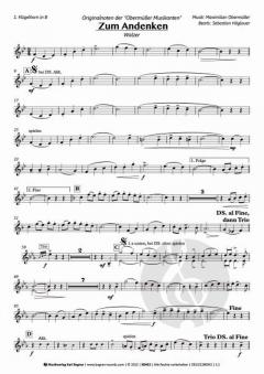 Zum Andenken von Obermüller Musikanten 