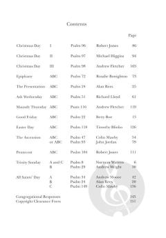 Psalms for Festivals 