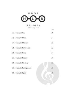 Oboe Hub von Sarah Watts im Alle Noten Shop kaufen