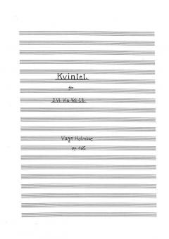 Strygekvintet Op. 165 von Vagn Holmboe 