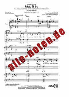 May It Be von Mark Brymer 
