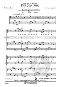 Dona Nobis Pacem von Mary Lynn Lightfoot 