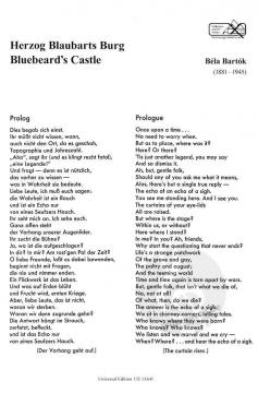 Herzog Blaubarts Burg von Béla Bartók 