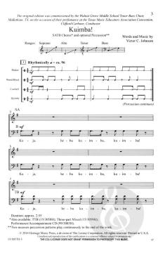 Kuimba! von Victor C. Johnson 