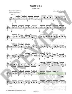 6 Suiten Nr. 1 BWV 1007 von J.S. Bach 