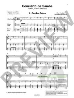 Concierto de Samba (Klaus Wüsthoff) 