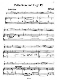 Drei Präludien und Fugen BWV 848, 849, 860 von Johann Sebastian Bach 