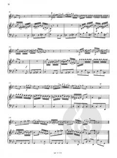 Sonate in g-Moll BWV 1020 von Johann Sebastian Bach 