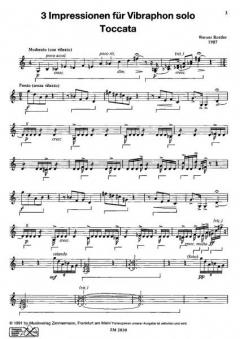 Drei Impressionen von Werner Rottler 