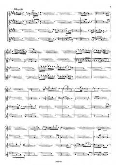 6 Quartetti concertanti Nr. 5 von Johann Friedrich Klöffler 