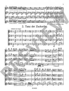 Zwei Tänze aus der Nussknacker-Suite op. 71a von Pjotr Iljitsch Tschaikowski 