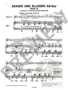 Adagio und Allegro As-Dur op. 70 von Robert Schumann 