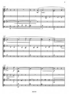 Paraphrase op. 59d von Bertold Hummel für Hornquartett