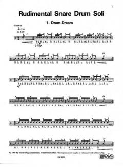 Rudimental Snare Drum Soli (Wolfgang Basler) 