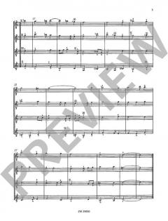 Vier Quartette von John Dowland 