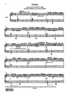 Präludium BWV 1066a von Johann Sebastian Bach 