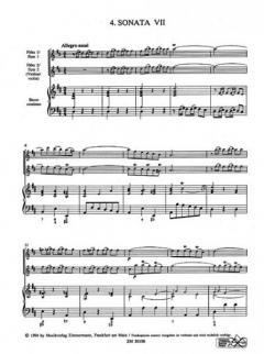 6 Sonaten Heft 2 von Guiseppe Tartini 