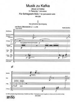 Musik zu Kafka WN 229 (Ruth Zechlin) 