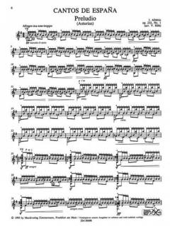 Cantos de España op. 232 von Isaac Albeniz 