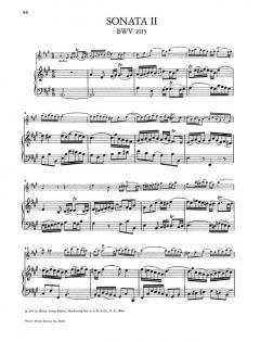 6 Sonaten Band 1 von Johann Sebastian Bach 