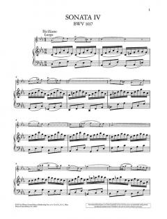 6 Sonaten Band 2 von Johann Sebastian Bach 