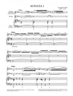 Violinsonaten op. 5 Band 1 von Arcangelo Corelli im Alle Noten Shop kaufen