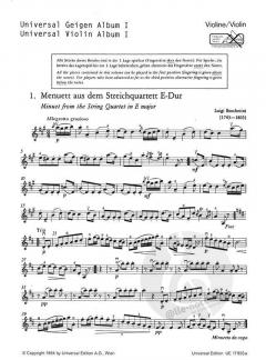 Universal Geigen Album 1 