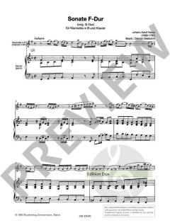 Sonate F-Dur (orig. G-Dur) 