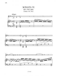 Sonaten Band 2 von Wolfgang Amadeus Mozart 