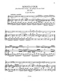 Sonaten Band 3 von Wolfgang Amadeus Mozart 