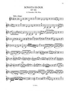 Sonaten Band 3 von Wolfgang Amadeus Mozart 