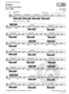 Fratres von Arvo Pärt 