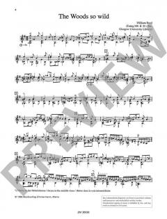 The Woods so wild von William Byrd 