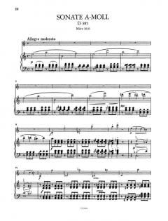 Sonaten von Franz Schubert 