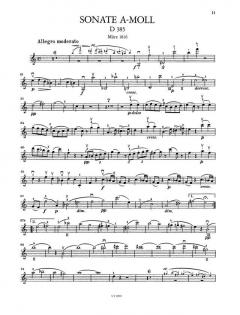 Sonaten von Franz Schubert 