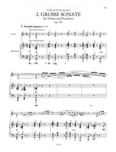 Sonaten für Violine und Klavier op. 105 & op. 121 Band 1 von Robert Schumann im Alle Noten Shop kaufen