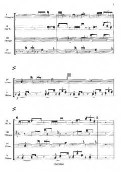 Akzente und Flächen WN 236 von Ruth Zechlin für 5 Schlagzeuger im Alle Noten Shop kaufen